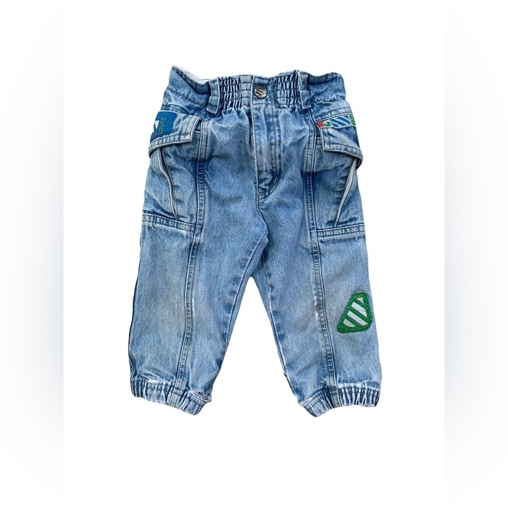 Vintage Little Levi's Size 2T Cargo Sport Jeans
